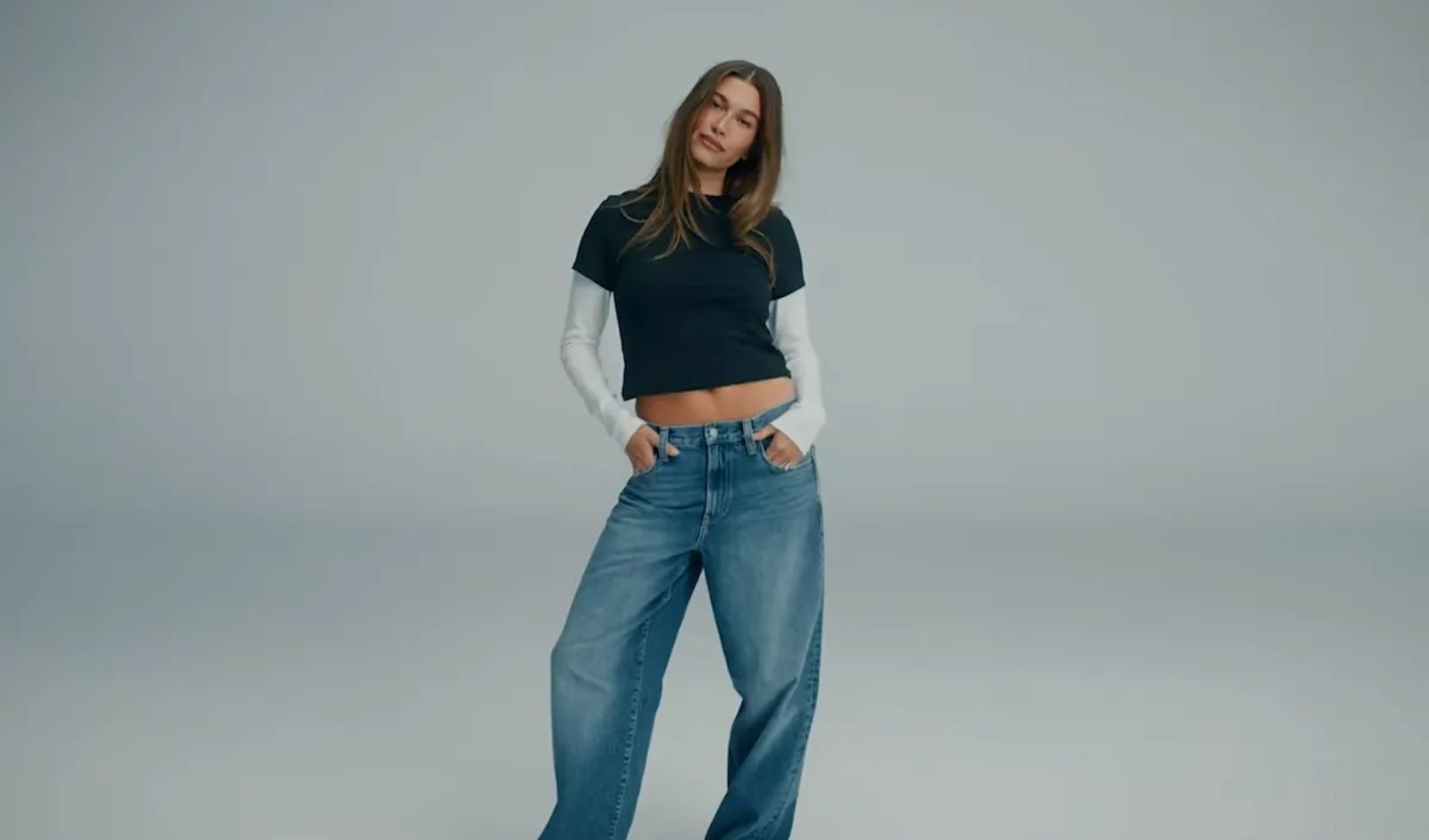 Gap x Hailey Bieber Revisits '90s Denim with 1996 Jean Collection